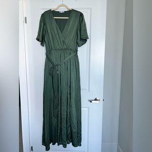 Baltic Born - Satin Maxi Dress